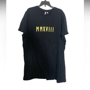 ASOS MMXVIII Black Tee